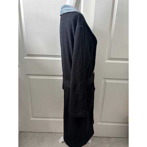 UGG Australia Robinson Navy Heather Men's Robe - Picture 4 of 7